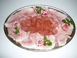 Schinken-Salami-Platte