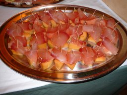 Seranoschinken - Honigmelone